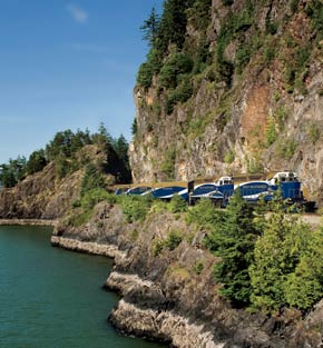 Rocky Mountaineer train