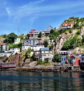 st johns canada city break