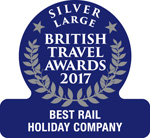 2017 - Best Rail Holiday Company (Large) 2017 - Silver Best Rail Holiday Company (Large)